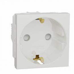 Изображение продукта Розетка Schneider Electric Unica New Modular с/з со шторками 16A 250V 